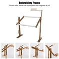 thumbnail image 4 of Cergrey Cross Stitch Frame,Antique Wood Embroidery Stand Rack Adjustable Height Cross Stitch Frame Sewing Craft Accessory,Sewing Craft Accessory, 4 of 8