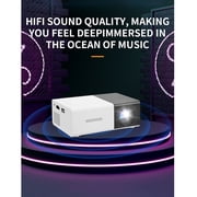 Mini Portable HD Projector with Auto Keystone Correction for Home Theater and Outdoor Movies, 1 Count