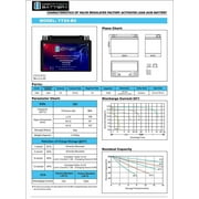 YTX9-BS SLA Battery for EverStart ES9BS Powersport