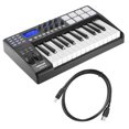 thumbnail image 4 of WORLDE PANDA25 Controlador de teclado MIDI USB compacto de 25 teclas 8 RGB, 4 of 8