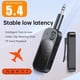 thumbnail image 2 of Transmisor Receptor Bluetooth 5.4 para Avión, Adaptador Inalámbrico Bluetooth 2 en 1: Úselo con Cualquier Conector de 3,5 mm en Vuelos o TV, 2 of 7