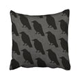 thumbnail image 1 of RYLABLUE Halloween Black Crow Pillow Covers Cushion Cover Case 20x20 Inches Pillowcases Two Side, 1 of 1