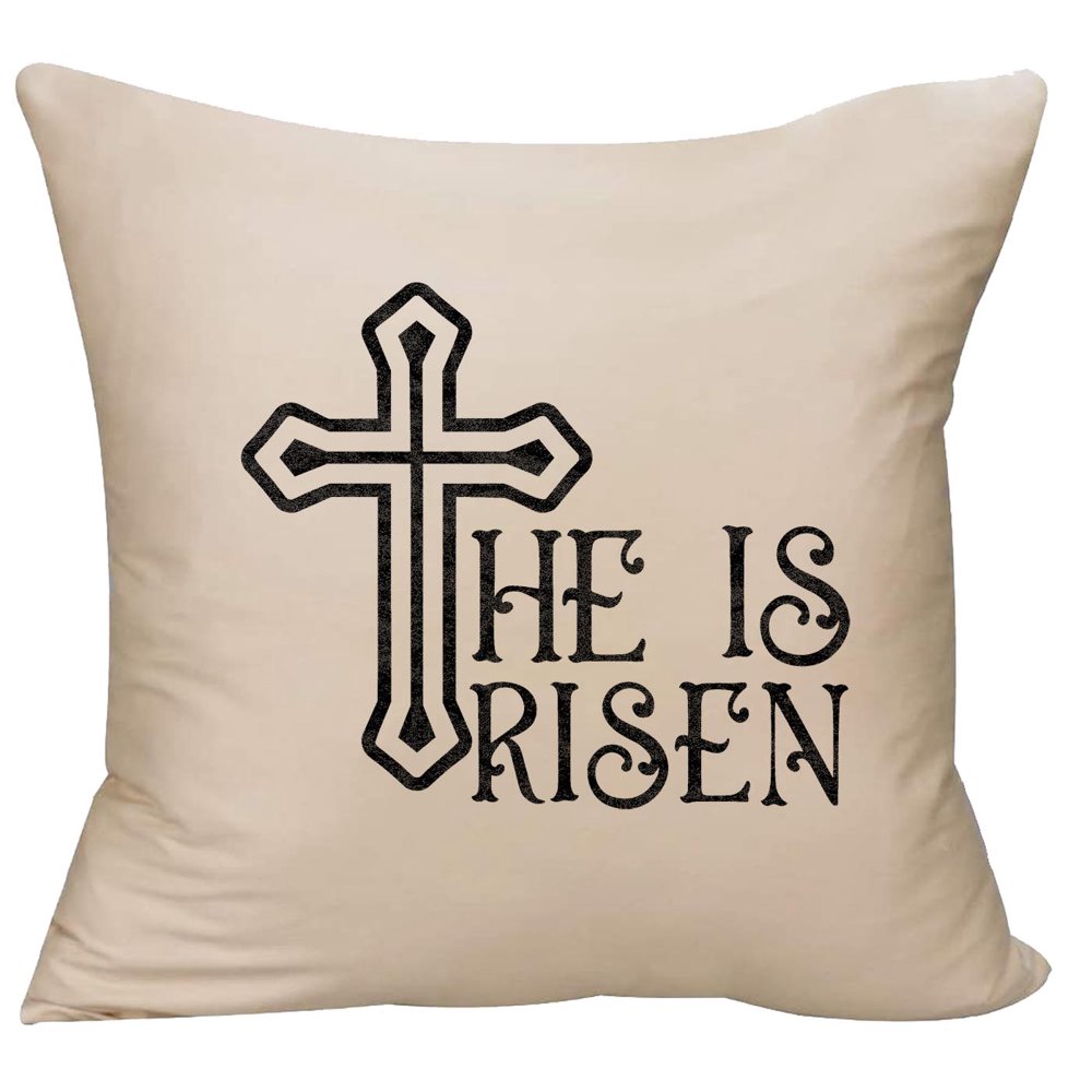 Cross he is risen jesus christ god easter christmas religious