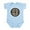 Sky Blue, variant on CafePress - St. Benedict Medal Body Suit - Baby Light Bodysuit, Size Newborn - 24 Months