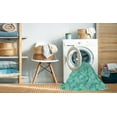 thumbnail image 2 of Ahgly Company Machine Washable Indoor Rectangle Transitional Light Sea Green Area Rugs, 2' x 5', 2 of 7