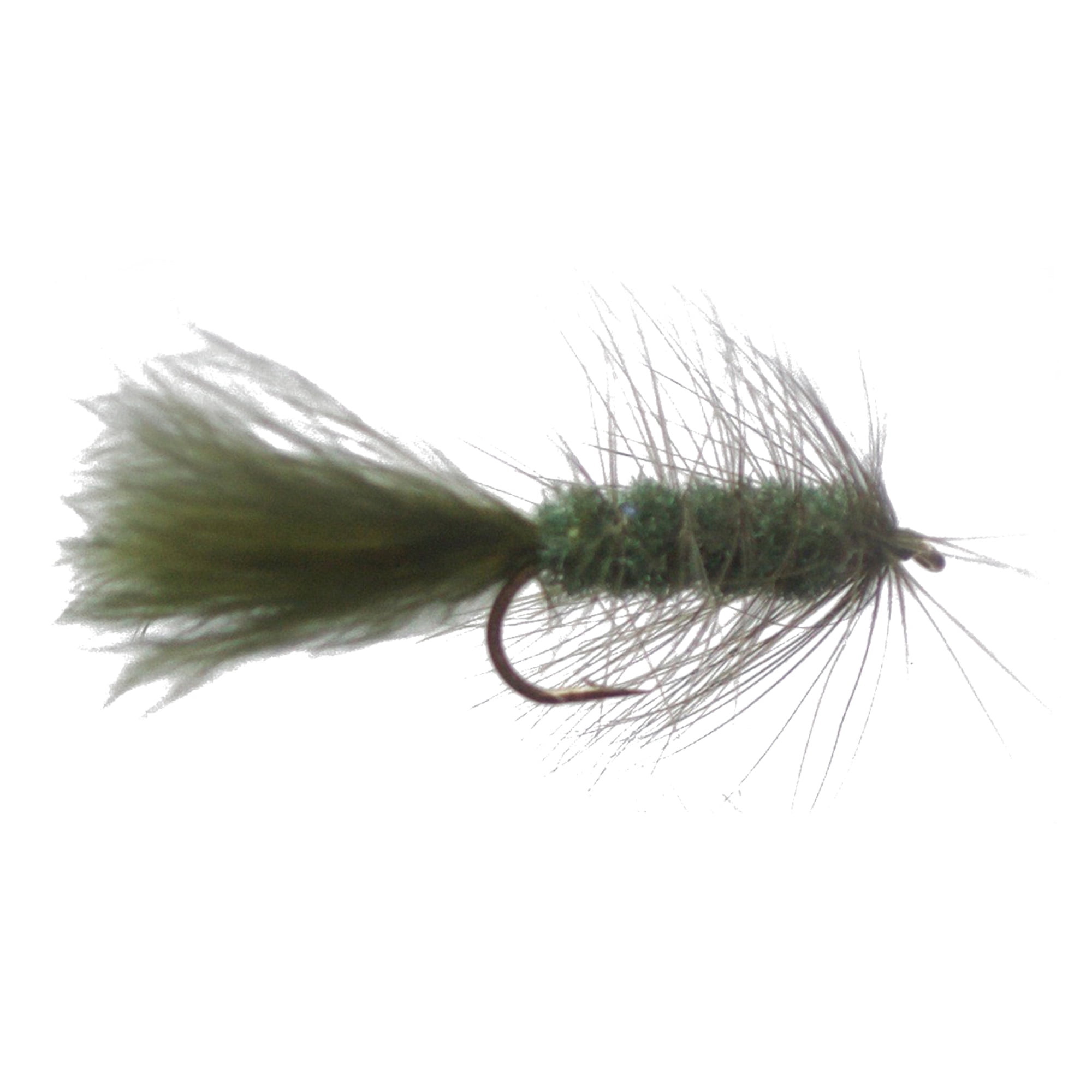 (2 pack) Cortland Fairplay Olive Wooly Bugger Fly, Size 10, 4 Pack, 709355