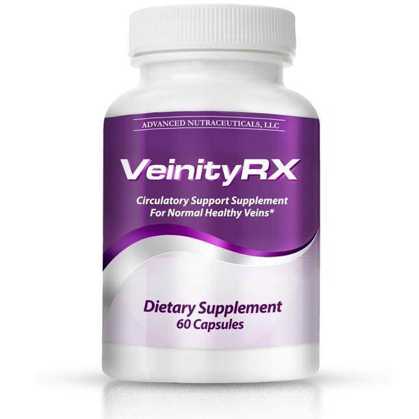 VeinityRX Varicose and Spider Vein Supplement 60 capsules
