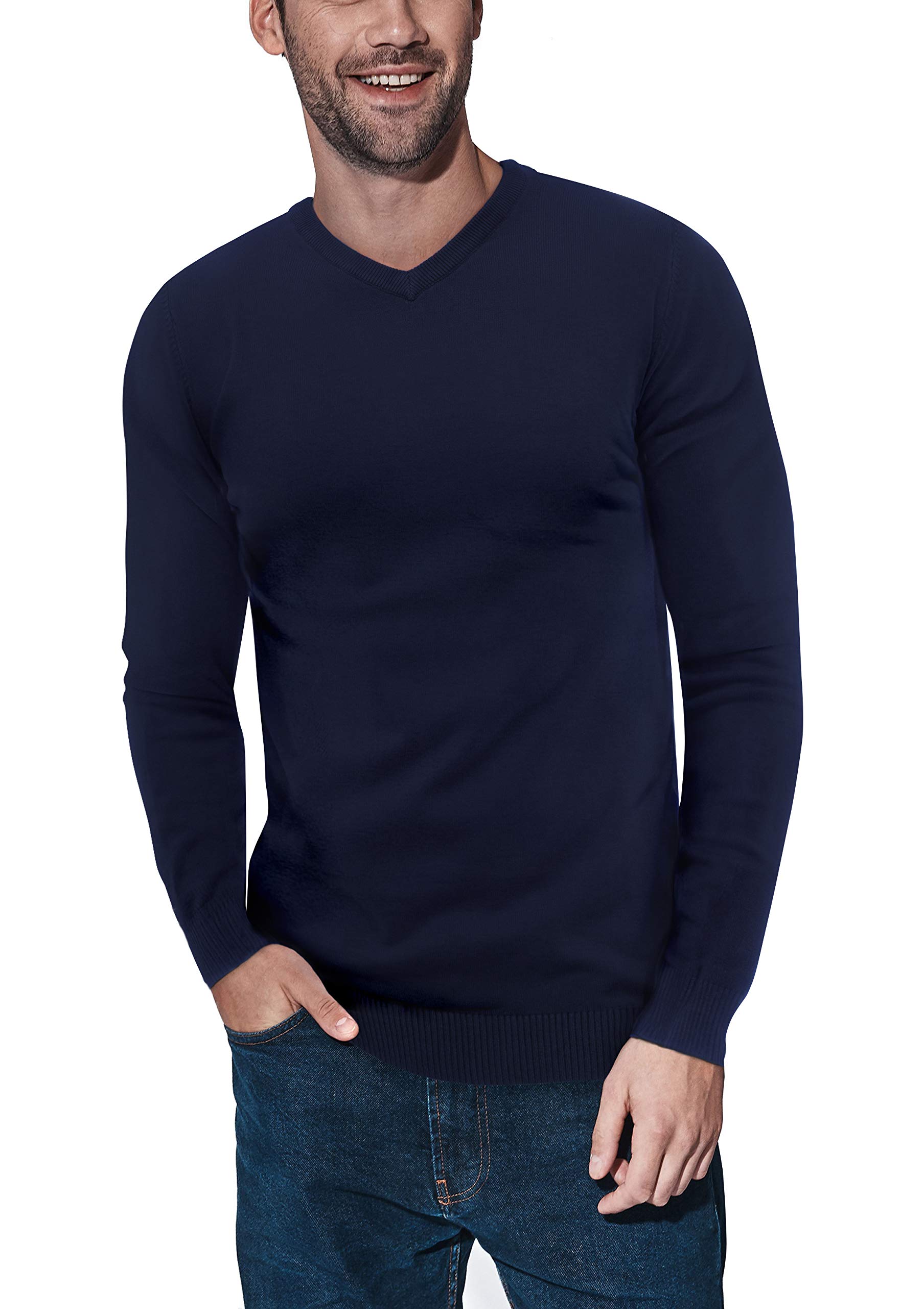 X RAY V-Neck Sweater for Men – Soft 