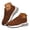 Brown, variant on Womens Walking Shoes Embroidery Platform Running Tennis Sneakers Lace up Slip on Casual Shoes