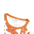 thumbnail image 4 of Christmas Family Matching Pyjama Set Gingerbread Man Print Tops and Loose-Fit Trousers Set, 4 of 8