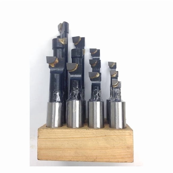 Hhip 3/4" C-6 12 Piece Boring Bar Set 1001-0004
