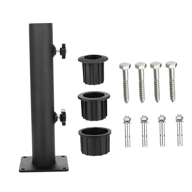 Soporte para Mástil de Sombrilla de Patio, Soporte para Asta de Bandera, Soporte para Sombrilla, Soporte para Mástil de Sombrilla para Patio Trasero,