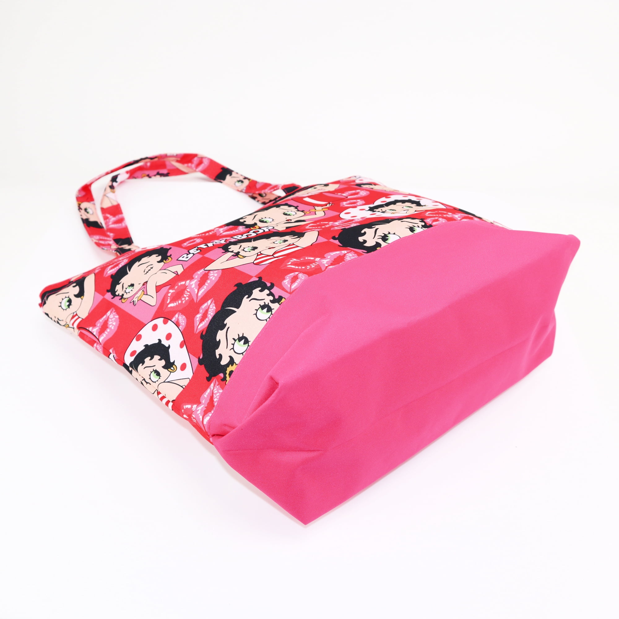 Betty Boop Polyester Shopping Bag with Coin Purse, Tote Style