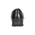 thumbnail image 4 of 24 HOUR COMFORT Leann Women's Wide Width Classic Leather Mary Jane Shoes BLACK 5, 4 of 6