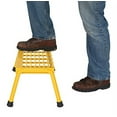 thumbnail image 3 of Vestil Manufacturing SSA-1W-Y Aluminium Welded Wide 1 Step Stand - Yellow, 3 of 6