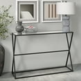 thumbnail image 2 of Evelyn&Zoe Sabrina 45" Wide Rectangular Console Table, Blackened Bronze, 2 of 7