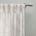 thumbnail image 5 of Wild Meadows Pinch Pleat w/Back Tabs Pair 50x84 Grey, 5 of 5