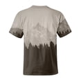 thumbnail image 4 of Qwertyu Oversized Tshirts for Men Short Sleeve Crew Neck Summer Shirts Casual Loose Cotton Vintage Tee Khaki S, 4 of 5