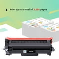 thumbnail image 3 of TN760 TN730 Toner Cartridge Compatible for Brother TN760 TN-760 TN-730 Work with HL-L2350DW MFC-L2710DW MFC-L2750DW MFC-L2690DW HL-L2390DW HL-L2395DW Printer (Black, 5-Pack), 3 of 7