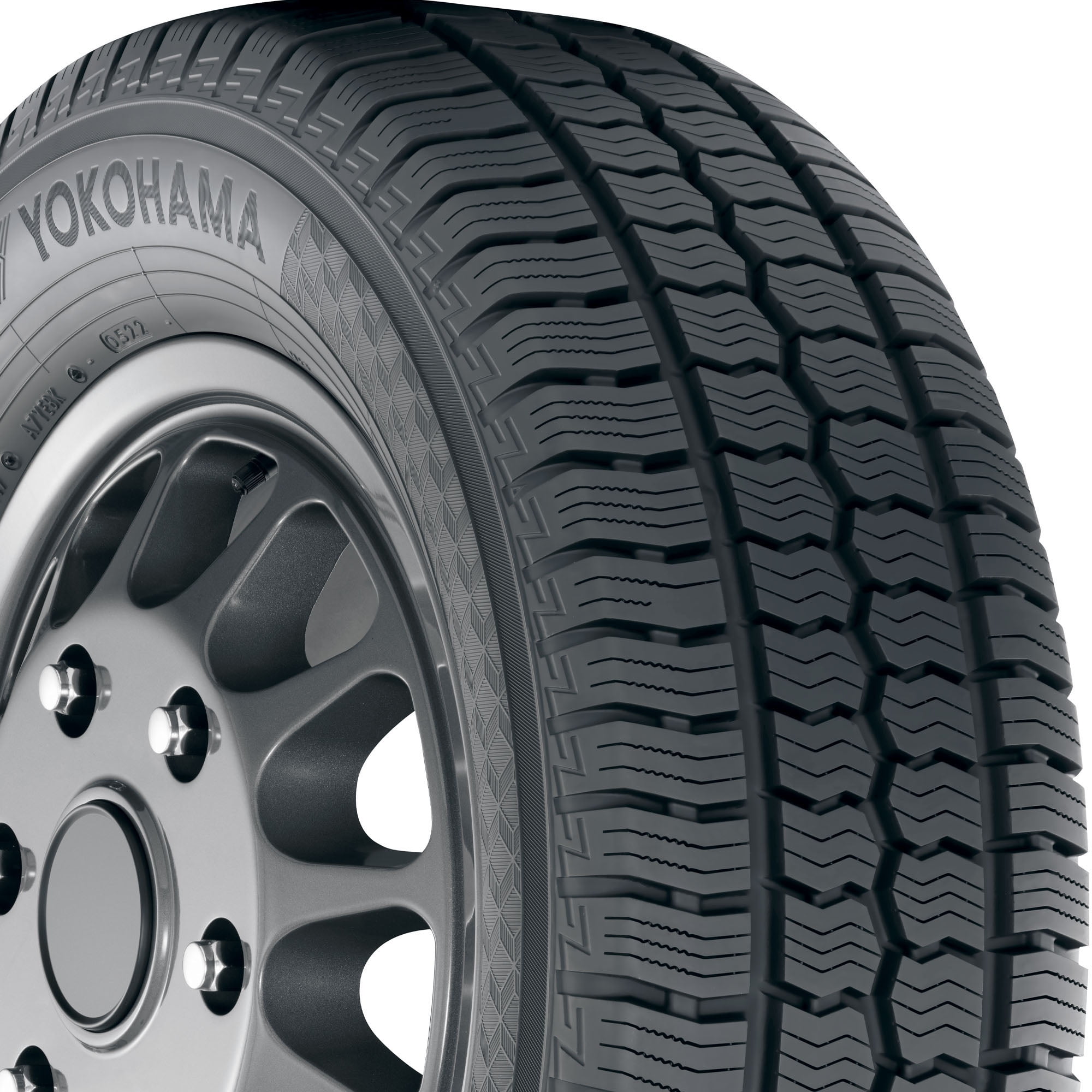 Free Shipping! Yokohama BluEarth-Van All Season RY61 195