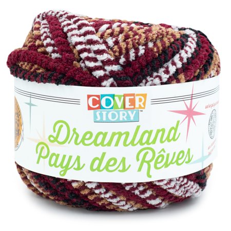 Lion Brand Cover Story Dreamland Yarn-Tartan