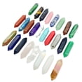 thumbnail image 2 of Gema de ágata de cristal natural, columna hexagonal, colgante de columna de cristal, accesorios de joyería, 2 of 2
