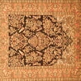 thumbnail image 1 of Ahgly Company Indoor Square Persian Orange Traditional Area Rugs, 5' Square, 1 of 1