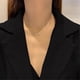thumbnail image 5 of Collar para mujer, joyería para mujer, collar con colgante de espina de pescado personalizado, cadena de clavícula femenina, joyería de cadena de clavícula, 5 of 5