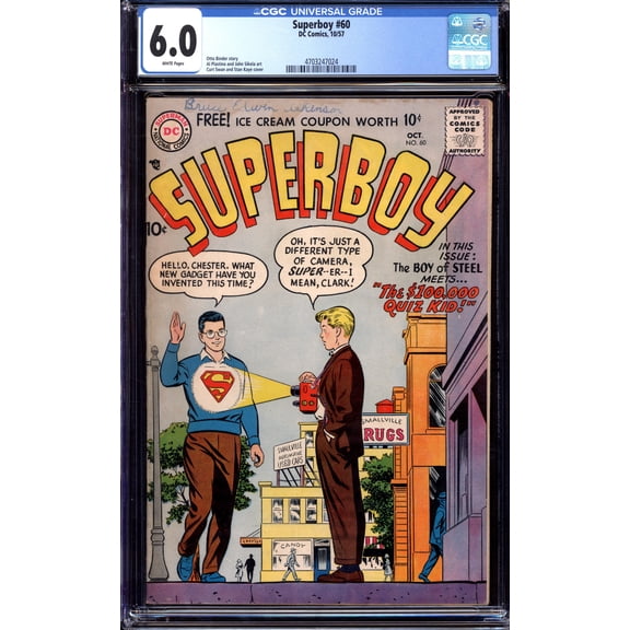 Superboy #60 - CGC 6 Comic Book