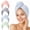 Grey&Pink&Green&Blue, variant on 4 Packs Microfiber Hair Towel Wrap, Fast Drying Hair Towels for Women, Soft Lightweight Quick Dry Turban for Curly & Long Hair (Blue/ Grey/ Pink/ Green)