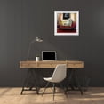 thumbnail image 3 of Heffernan, Lucia 20x20 White Modern Wood Framed Museum Art Print Titled - Trophy Wife, 3 of 4
