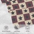 thumbnail image 5 of Yayeee 100% Cotton Hand Towels for Bathroom 16" x 28" Soft Absorbent Kitchen Towel, Checkered Starts Pattern, 5 of 7