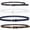 Black+Navy+White+Leopard, variant on 4 Pack Skinny Women Leather Belt for Dresses Thin Waist Belt for Jeans Pants with Gold Buckle
