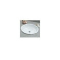 thumbnail image 4 of Homestock Country Cottage Drop-In Bowl, 13 5/8 X 17 3/8 Inch And Depth 5 Inch - Modern Ceramic Bathroom Sink For Elegant And Functional Bathroom Decor-Color:White, 4 of 4