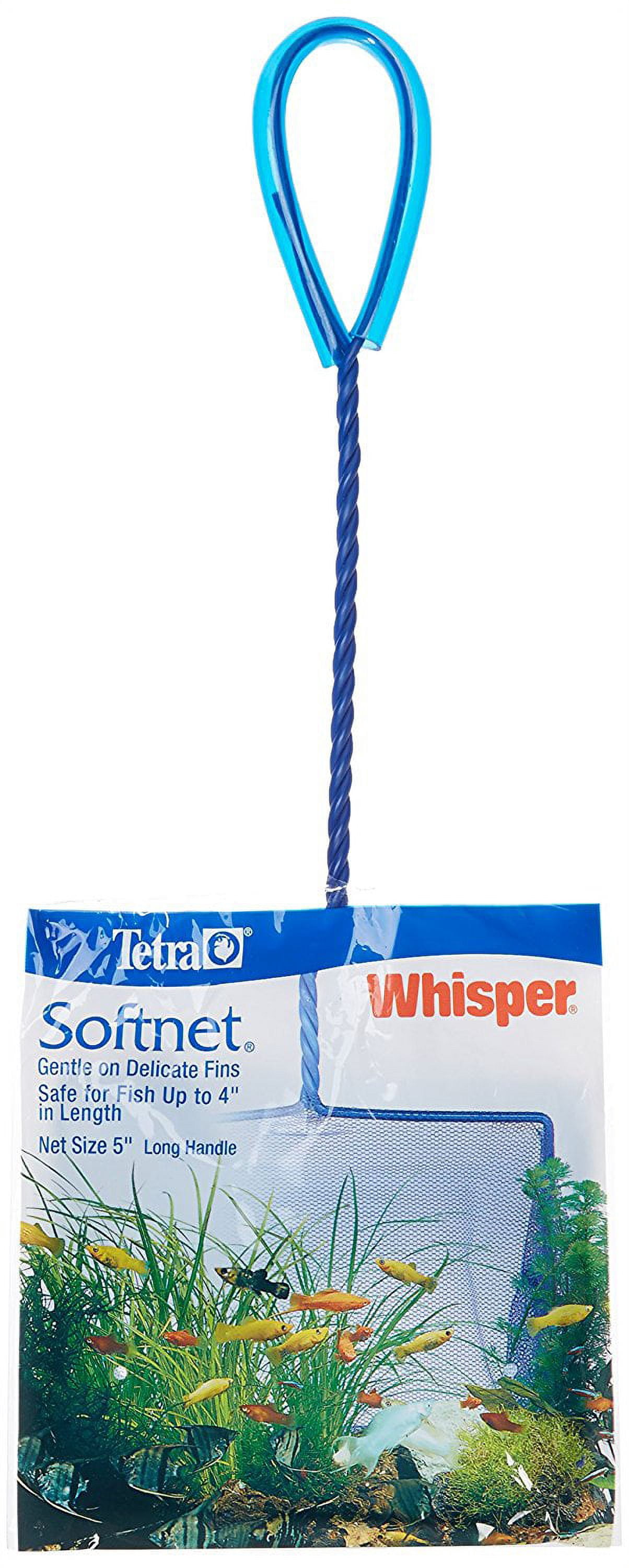 Tetra Whisper Softnet 3 inches, Extra-Soft Nylon Net for Aquarium Fish