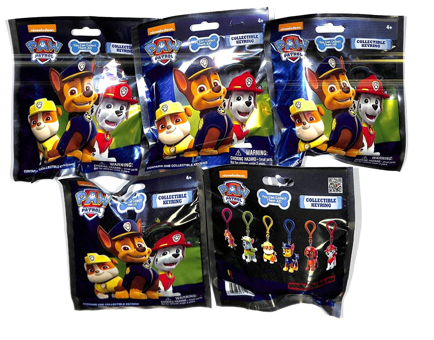 A1 Toys - Nickelodeon Paw Patrol Collectible Keyring 100 Blind Packs - Walmart.com - Walmart.com