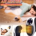 thumbnail image 3 of Calefactor Calefactor con control remoto para uso en interiores, 500 W rápido yeacher Calentador, 3 of 7