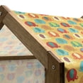 thumbnail image 4 of Jungle Pet House, Elephants Ornate Details Cartoon Jungle Mammal Thailand Zoo Animal, Outdoor & Indoor Portable Dog Kennel with Pillow and Cover, 5 Sizes, Multicolor, by Ambesonne, 4 of 4