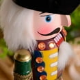 thumbnail image 7 of Wooden Nutcracker Puppet Christmas Nutcracker Desktop Ornaments,11.8" Classic Christmas Nutcracker Soldier Doll for New Year Xmas Home Office Decor, 7 of 7