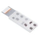 thumbnail image 2 of Insertos de carburo indexables, 10 piezas de insertos de torneado de carburo Insertos de carburo para corte de metal Insertos de torneado de carburo Rendimiento confiable, 2 of 8