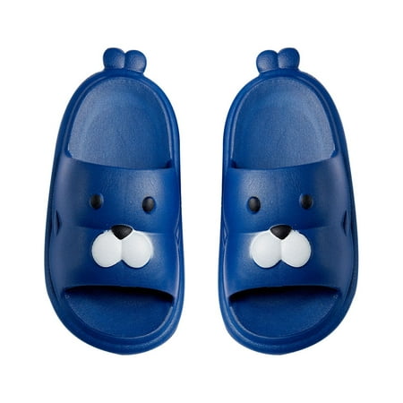 

Mchoice Bath Shower Slide Slippers for Boys and Girls Cute Toddlers Soft Non-Slip Slide Sandals Slipper Summer Beach Pool Water Slippers on Clearance