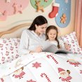 thumbnail image 5 of Manfei Winter Holiday 7-Piece Twin Bedding,Cute Xmas Christmas Elk Bedding Comforter Set,Xmas Reversible, 5 of 7