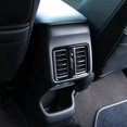 thumbnail image 2 of Para Vezel -V 2021 2022 Cubierta Embellecedora de VentilacióN de Aire Acondicionado del Asiento Trasero Negra Brillante del Coche Interior DecoracióN, 2 of 5
