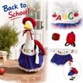 thumbnail image 2 of Porch Goose Back to School Outfit with Abc Dress and Red Apple Hat, Fall Outdoor Decorations for Porch and Patio, Back to School Decor for Garden, 2 of 6