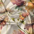 thumbnail image 7 of Ambesonne Floral Valance & Curtain, Vintage Botanical Flower Art, 55"x30", Cream Pistachio Green, 7 of 7