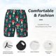 thumbnail image 3 of Fotbe Amanita Mushroom Traje de Baño para Hombre – Shorts de Natación de Secado Rápido con Forro y Bolsillos-3X-Large, 3 of 6