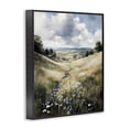 thumbnail image 2 of Stupell Industries Farmhouse Floral Valley of Wild Daisies Black Framed Giclee Art, 24 x 30, by Franklyn Gregory, 2 of 8