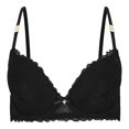 thumbnail image 1 of Brassier Marel para Mujer, Encaje con Moño, Obsidian Talla 38B, 1 of 4
