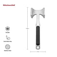 thumbnail image 5 of KitchenAid Cast Aluminum Meat Tenderizer Tool Dual-Sided Kitchen Mallet, Black, 5 of 10