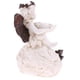 thumbnail image 4 of de Hecha con Escultura de Ala Estatua de Comedero de Pájaros Hogar Jardín Zulema Estatua de hada de las flores, 4 of 8